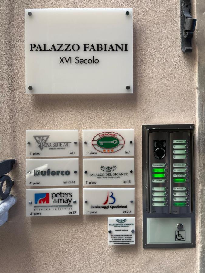 Genova Suite Art Eksteriør billede